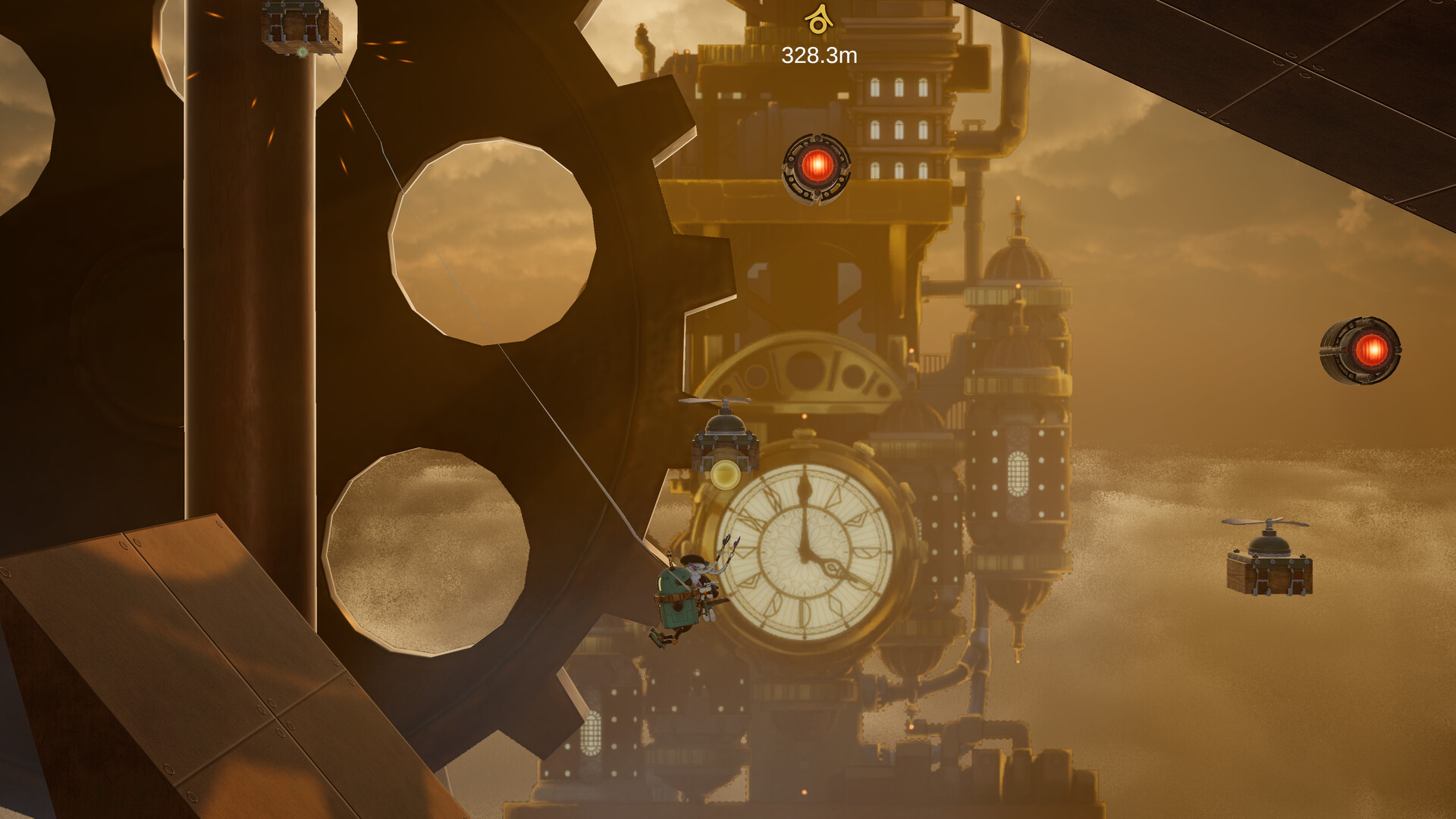 セナとペグと不思議な塔 背景