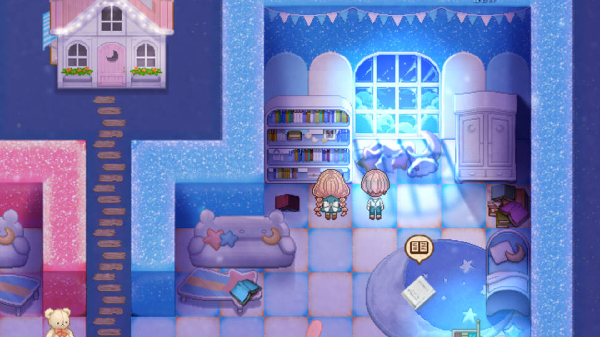 Candy House in the Dark Forest 背景