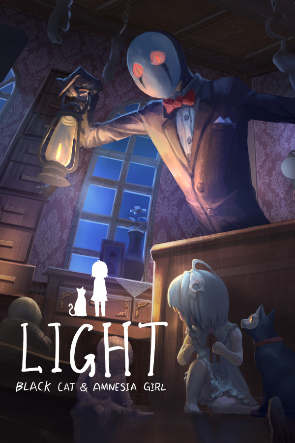 LIGHT：黑色小貓與失憶少女 封面