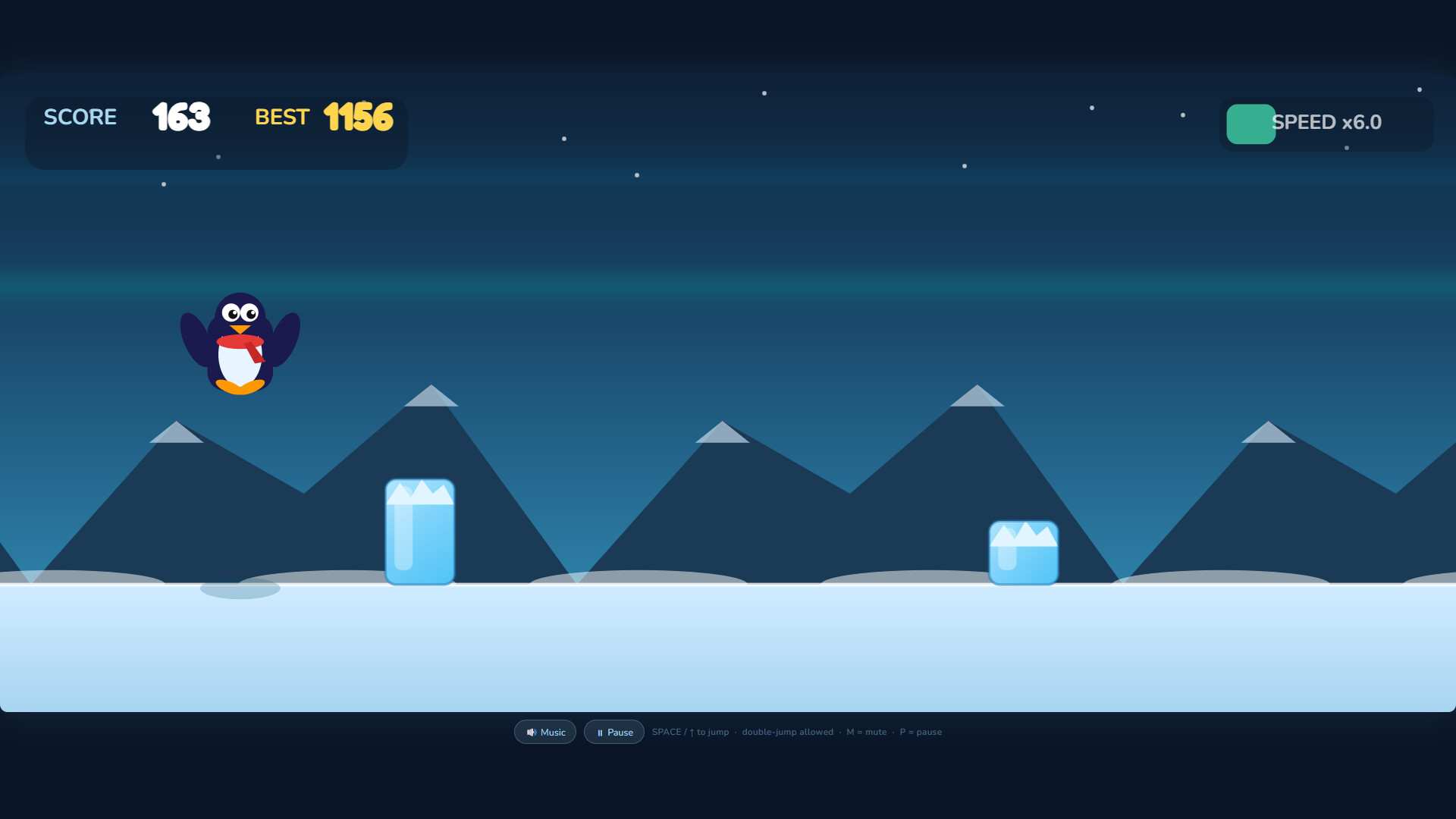 Penguin Runner 背景