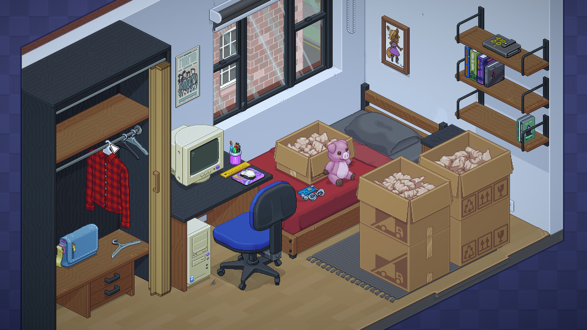 Unpacking 背景